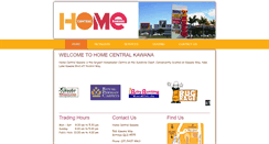 Desktop Screenshot of homecentralkawana.com.au